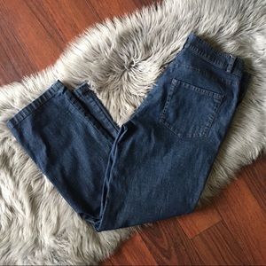 Eileen Fisher Jean Denim Trouser Pants